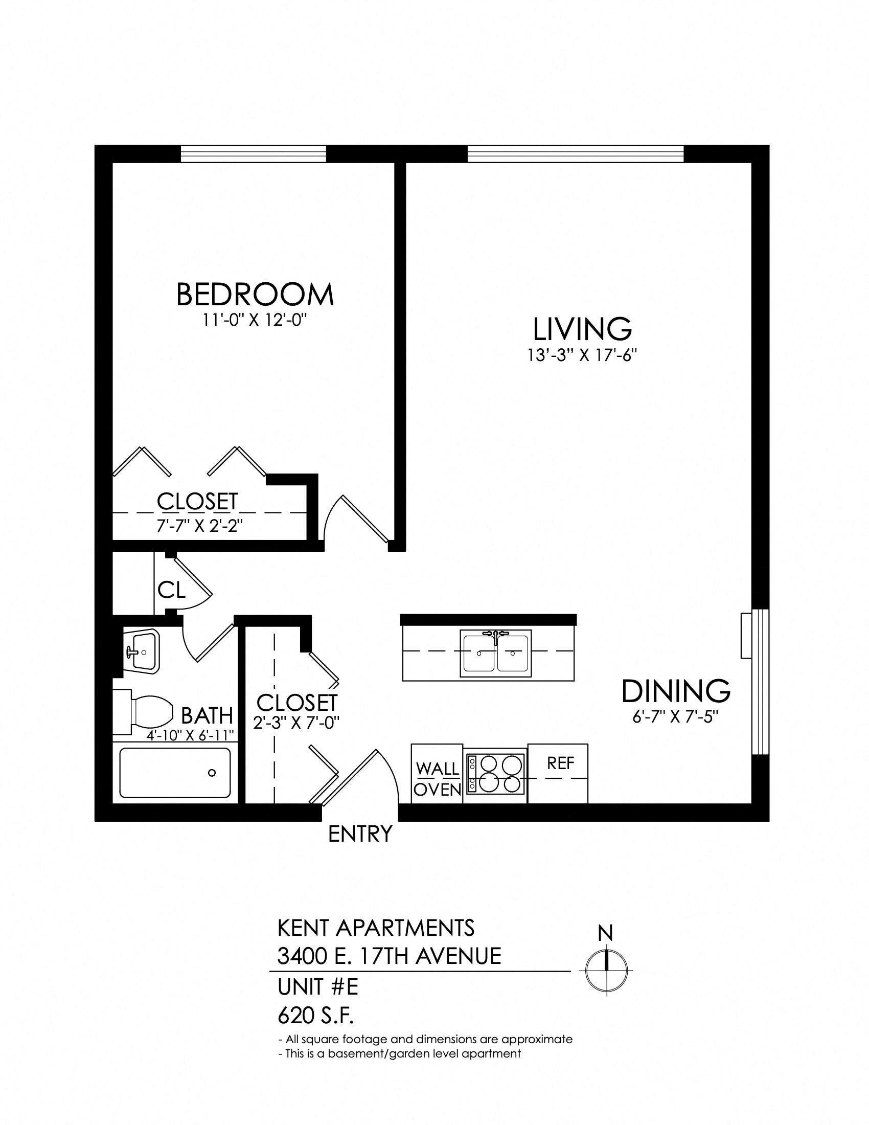 1 bed