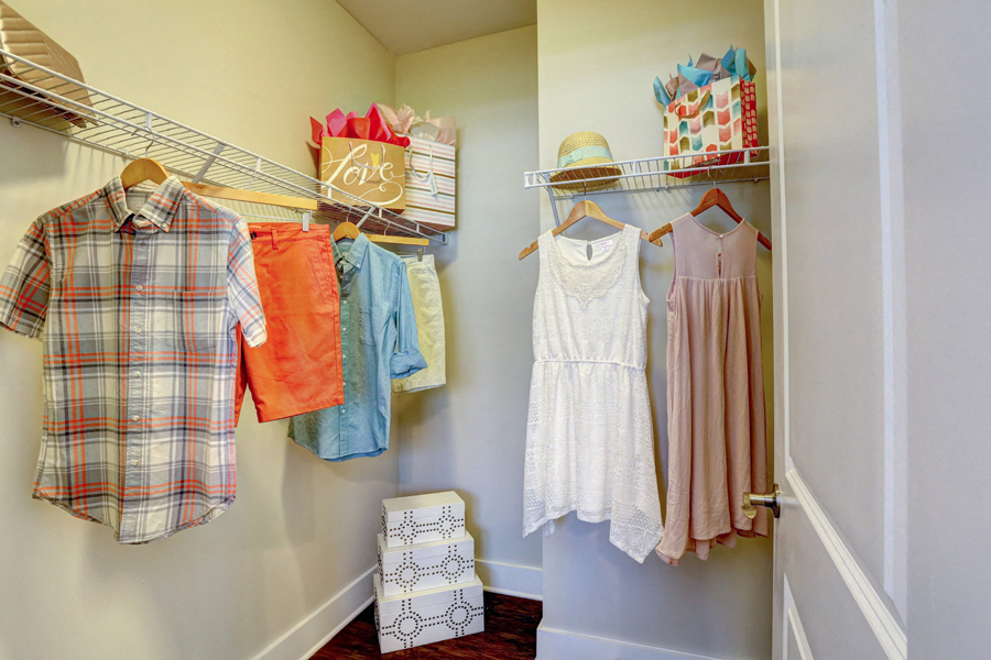 Adams Creek apartments near Mall of Georgia - Artisan Station Apartments Closet
