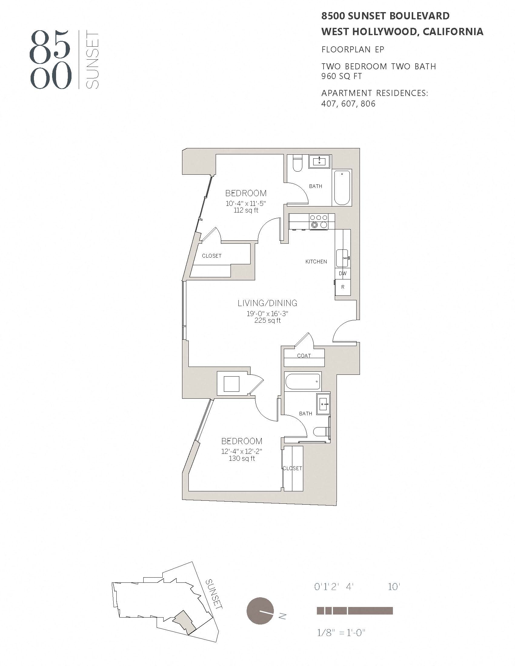 Two Bedroom - P