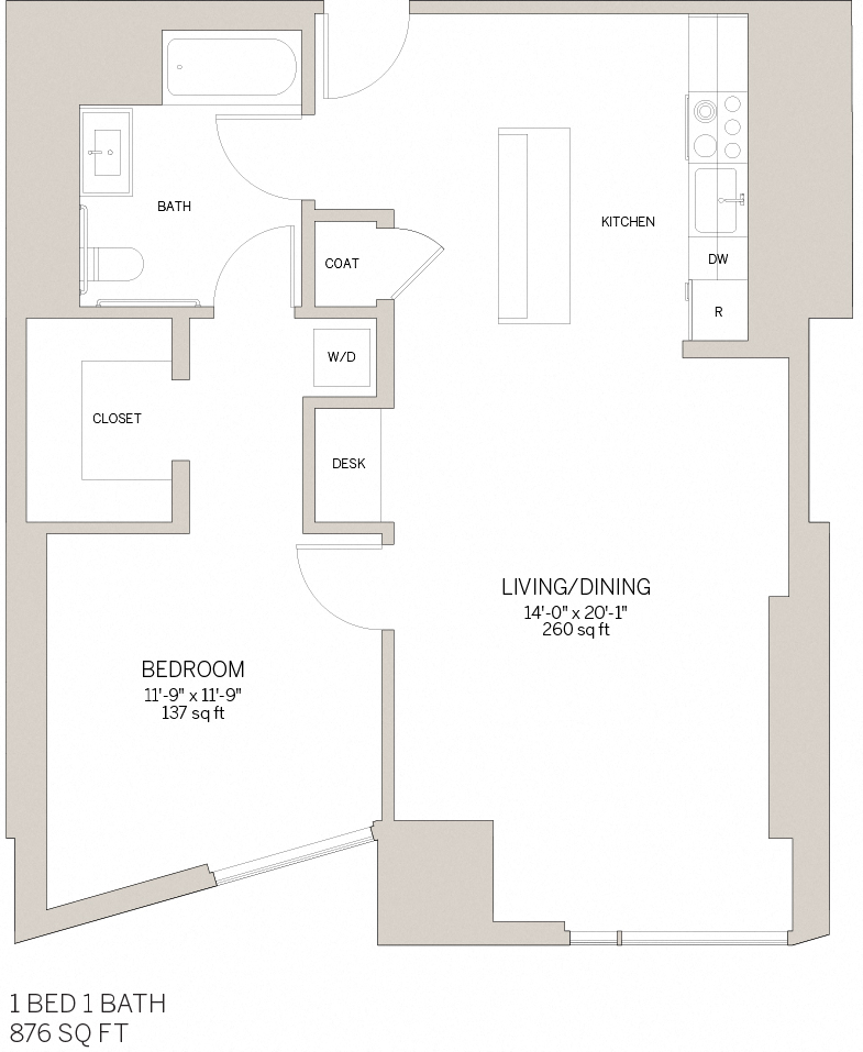 One Bedroom - D
