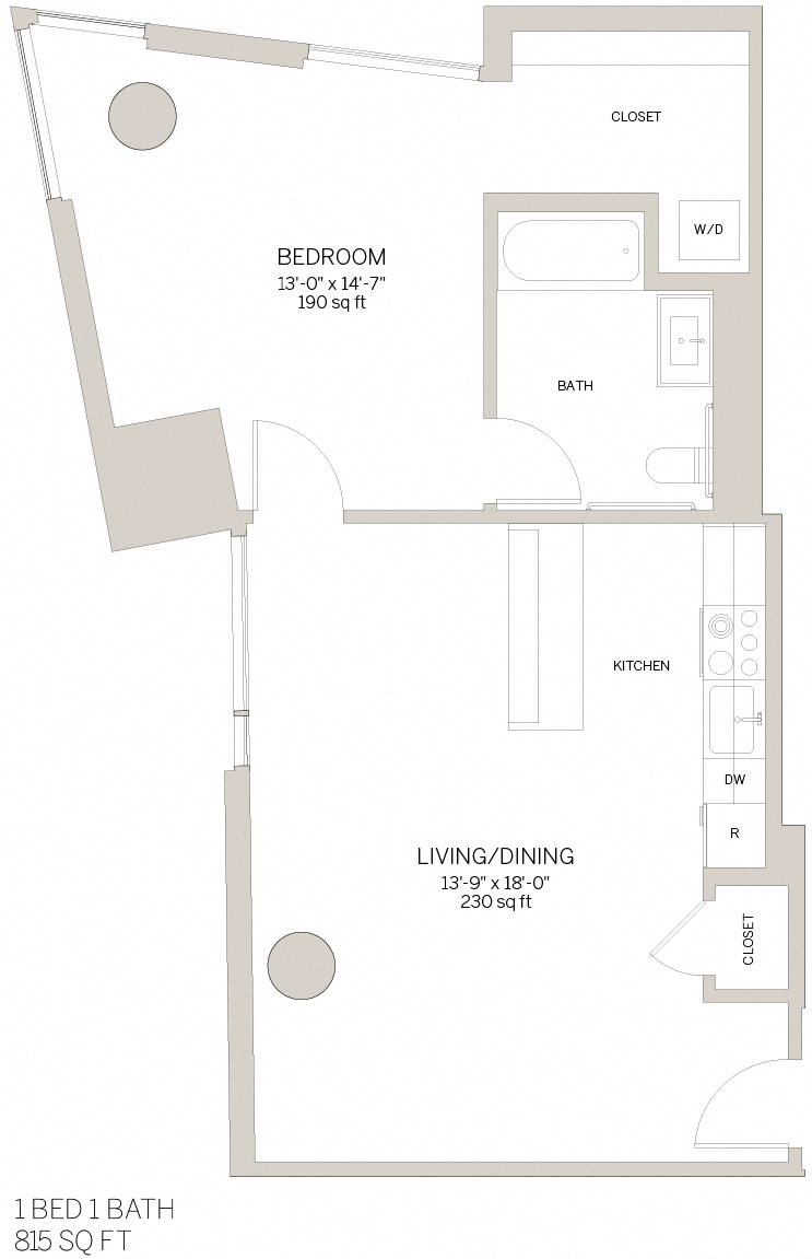 One Bedroom - G