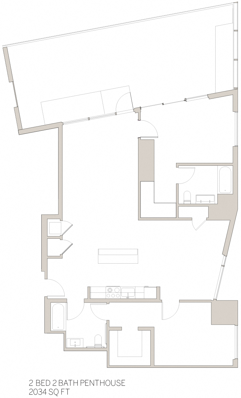 Two Bedroom Penthouse - T