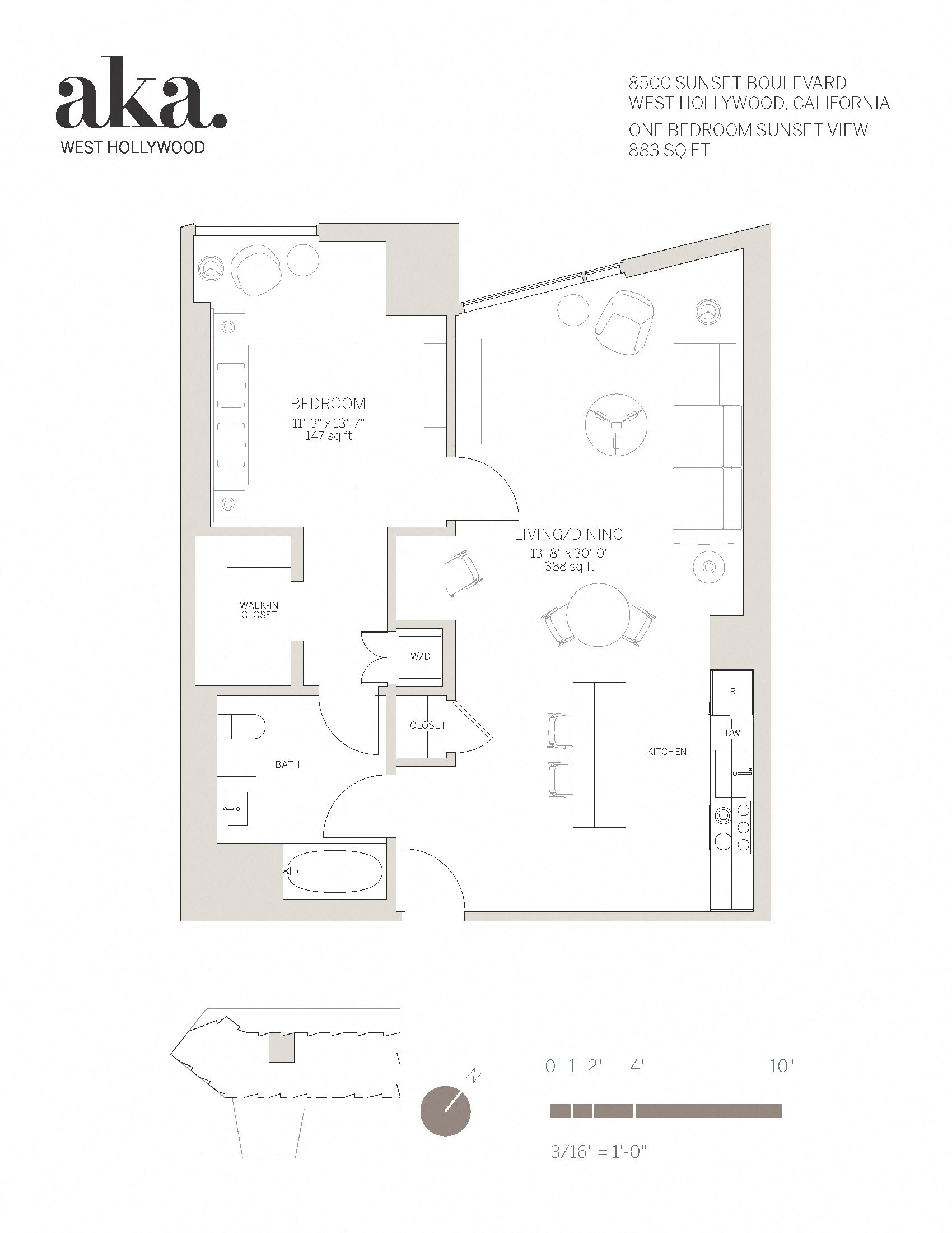 Weekly & Monthly Furnished Service Apartment