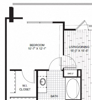 A17-1 Floor Plan at Windsor CityLine