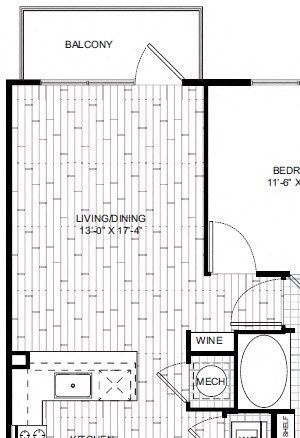 A5 Floor Plan at Windsor CityLine