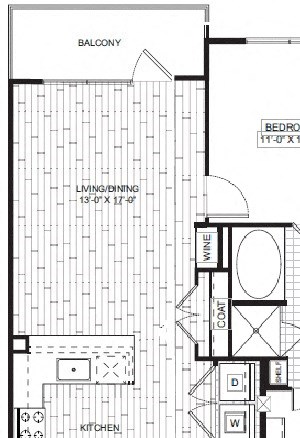A7-1 Floor Plan at Windsor CityLine