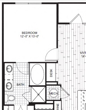 A8 Floor Plan at Windsor CityLine