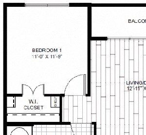 B1 Floor Plan at Windsor CityLine
