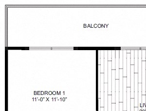B3 Floor Plan at Windsor CityLine
