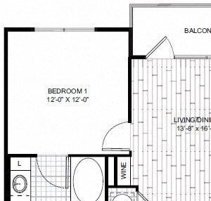 B5 Floor Plan at Windsor CityLine
