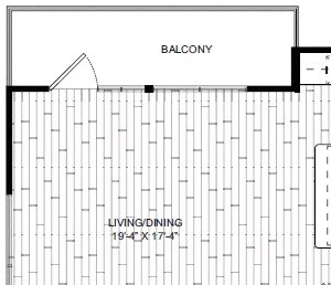 B7-1 Floor Plan at Windsor CityLine
