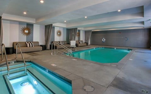 Pool and Spa at Legendary Glendale Apartments, Glendale