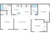 3 bed and 2 bath