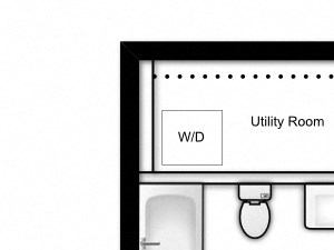 Two bedroom, two bathroom at Trio On Belmont in Kitchener, ON