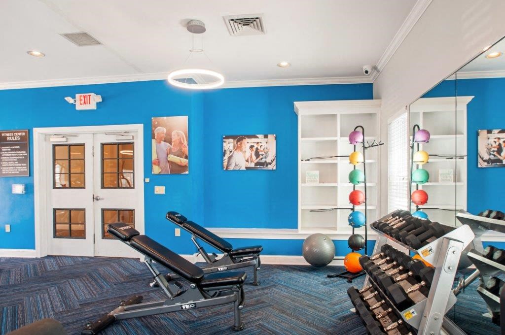 the gym at the residence carrier circle