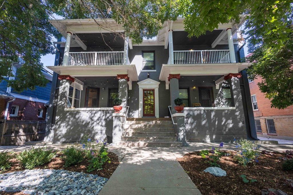 front view of the house