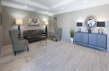 Hoylake Apartments in Victoria, BC building lobby with chairs and couch - Photo Gallery 13
