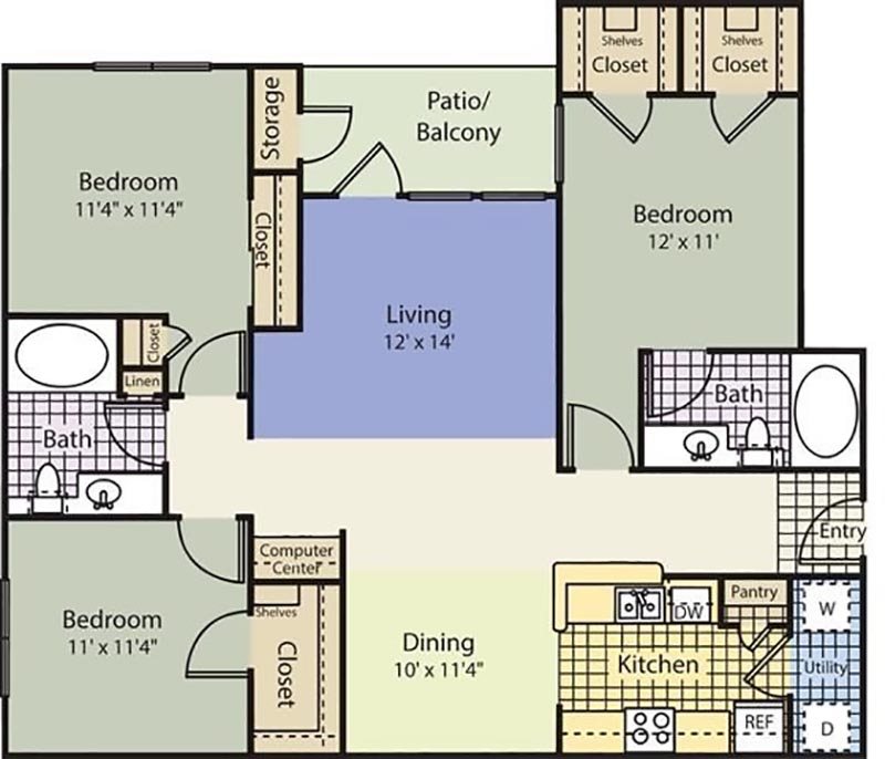 C1 Floor Plan 9