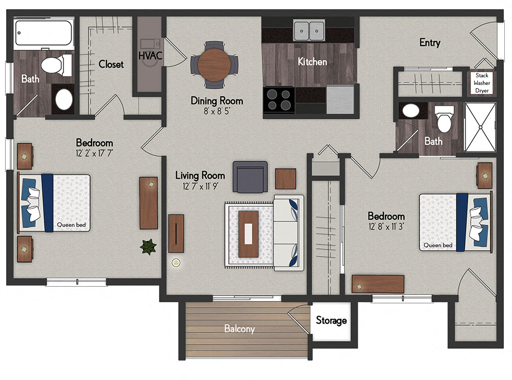 3904 370 Plz Studio-2 Beds Apartment for Rent - Photo Gallery 35