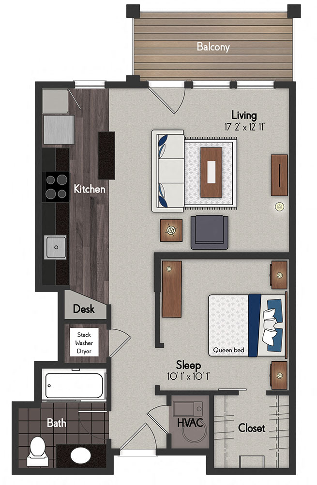 3904 370 Plz Studio-2 Beds Apartment for Rent - Photo Gallery 38