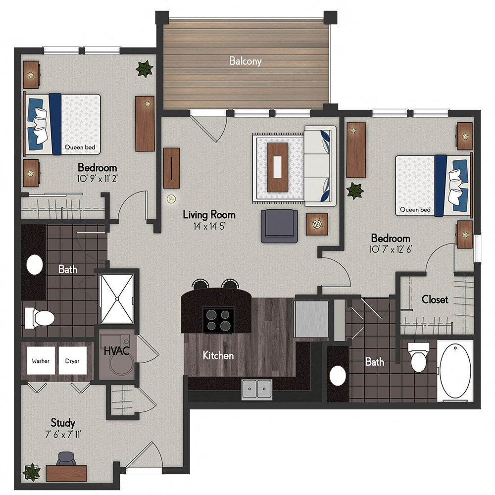 3904 370 Plz Studio-2 Beds Apartment for Rent - Photo Gallery 43