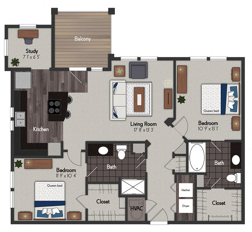 3904 370 Plz Studio-2 Beds Apartment for Rent - Photo Gallery 44