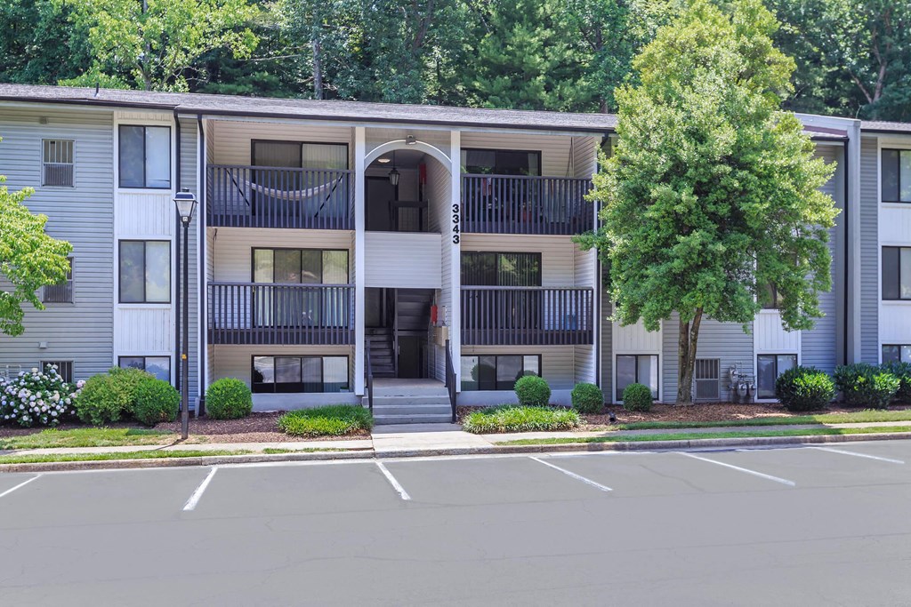 our apartments are located in a quiet area with ample parking