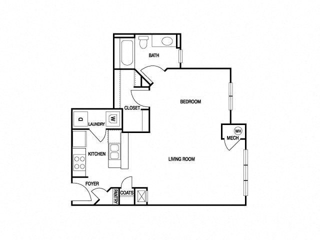STUDIO (S) Floor Plan 1