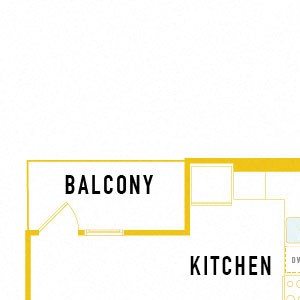 B3-Loft - 2 Bedroom 2 Bath Floor Plan Layout - 1321 Square Feet