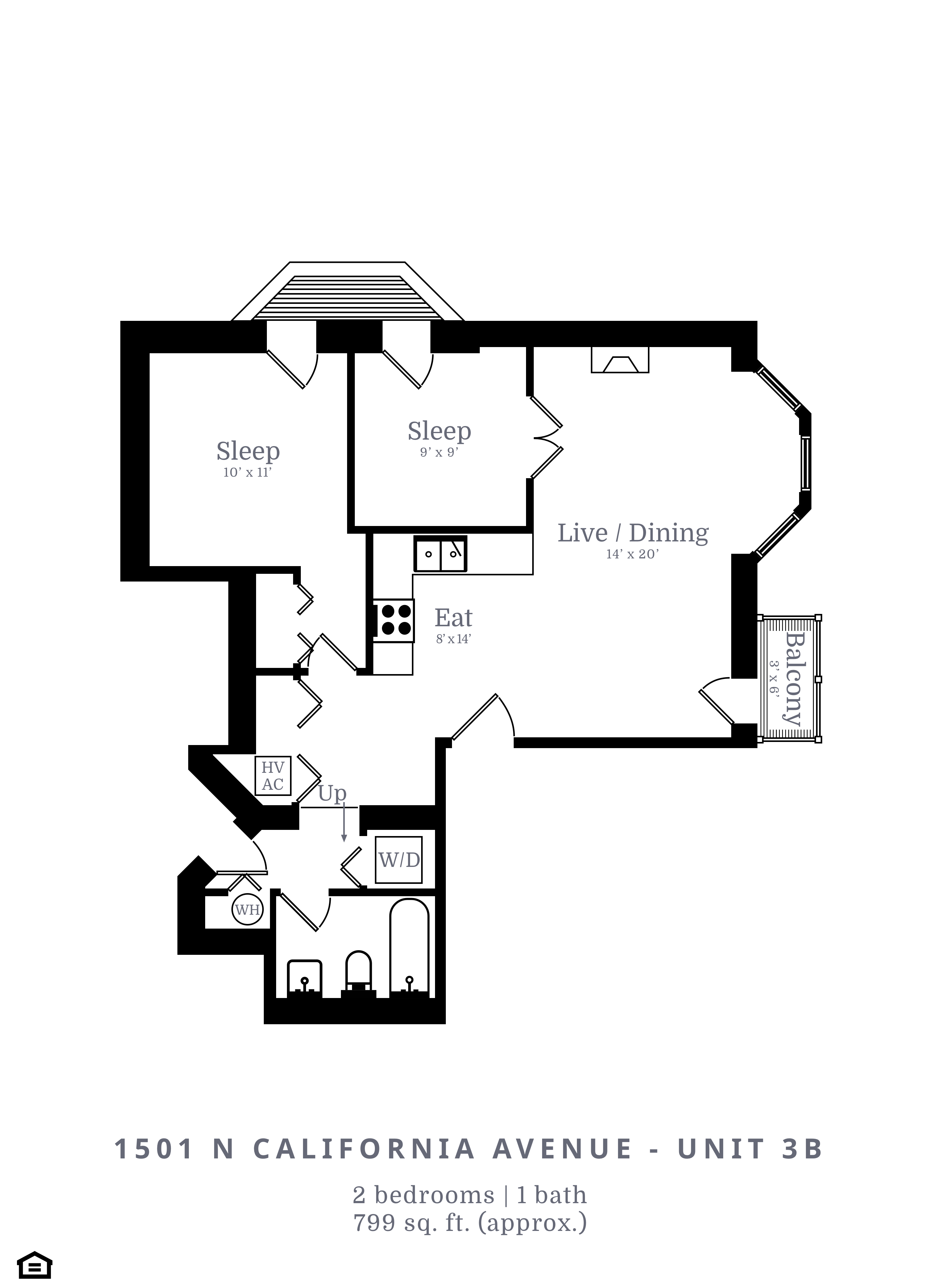 1501 N. California Ave. 1-3 Beds Apartment for Rent - Photo Gallery 10