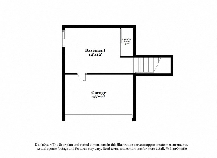 a schematic diagram of the floor plan of a house