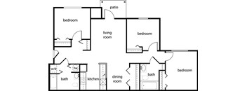 Three-Bedroom