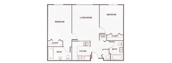 Two-Bedroom E