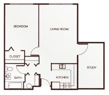 the diagram floor plan with roommates