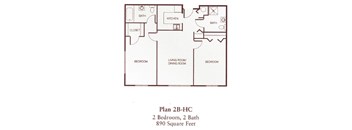 Two Bedroom- Accessible