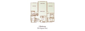 Beautifully appointed 2-bedroom apartment at Park View at South Pantops, offering generous living space, natural light, and senior-friendly features ideal for adults age 62 and better.