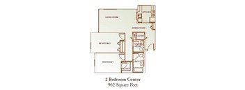 Beautifully appointed 2-bedroom apartment at Park View at South Pantops, offering generous living space, natural light, and senior-friendly features ideal for adults age 62 and better.