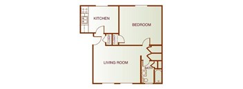 One-Bedroom (Garden-Style)