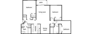 Three-Bedroom