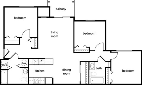 1307 Gold Meadow Way 2-3 Beds Apartment, Affordable, Family Communities for Rent - Photo Gallery 13