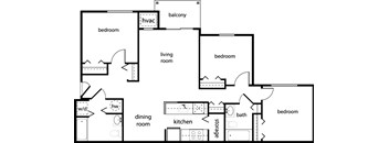 Three-Bedroom