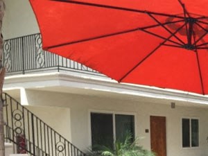 Outdoor Lounge 380 & 436 E. 2nd Street Studio-2 Beds Apartment for Rent - Photo Gallery 6