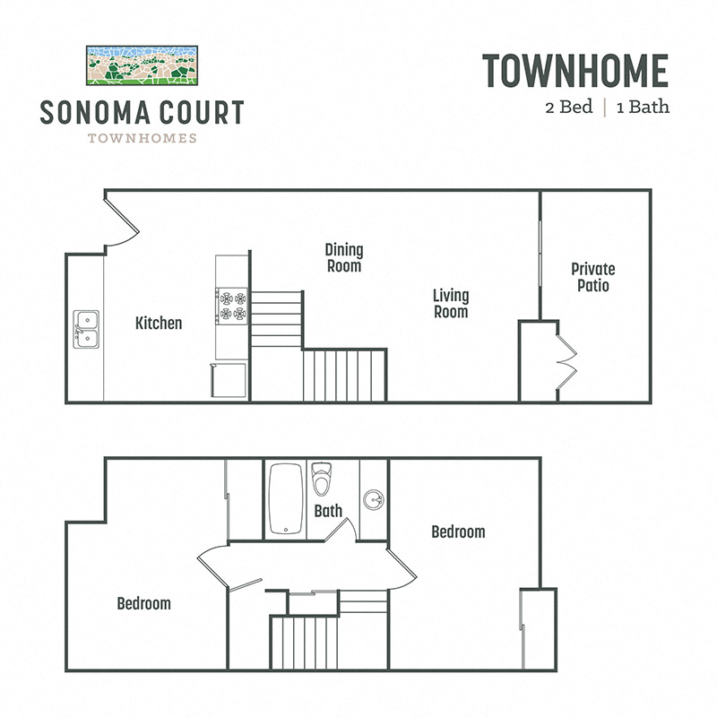 Townhome  l Sonoma Court Apartments 