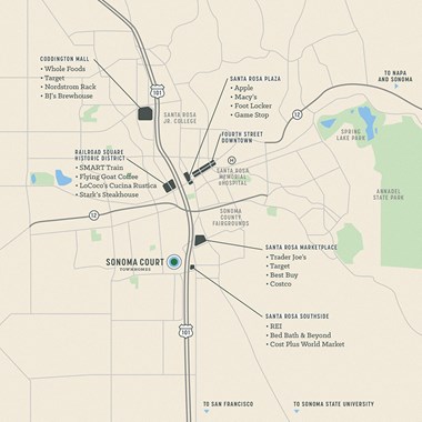 Community Map  l Sonoma Court Apartments 