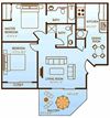 2 Bedroom / 2 Bathroom