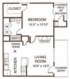 1 Bedroom / 1 Bathroom