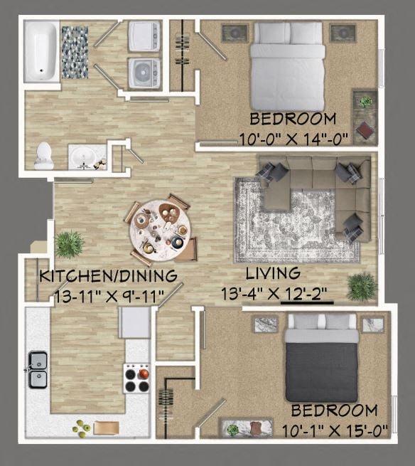 2 Bedroom