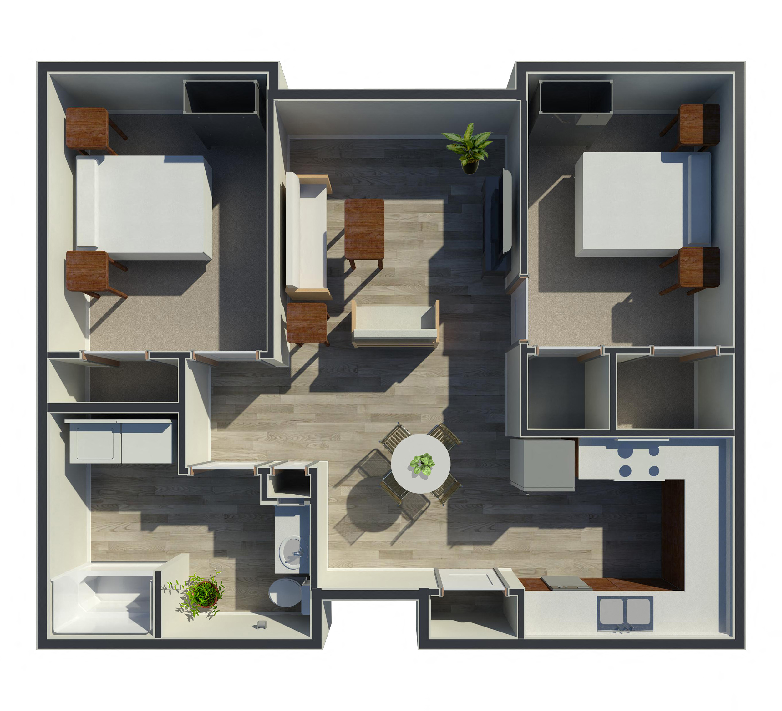 2 Bedroom