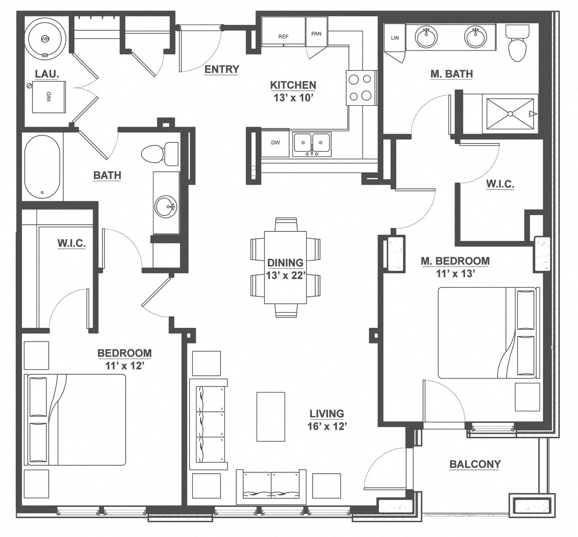Floor Plans of Kent Place Residences in Cherry Hills, CO