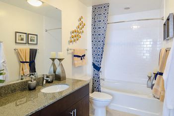 Granite Countertops In Kitchen And Bathrooms